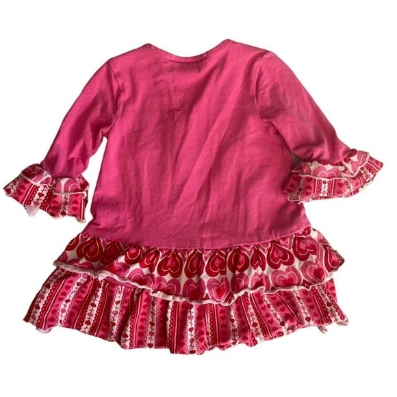BONNIE Baby Pink Heart Matching Set Size 24 Months - Picture 2 of 5